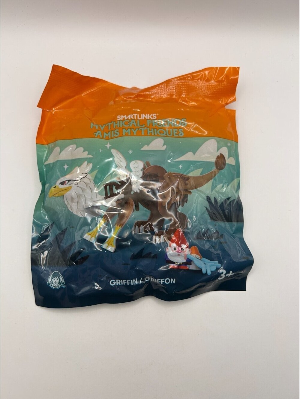 Wendy's 2025 Smartlinks Mythical Friends Griffin Sealed Kids Meal Polybag New